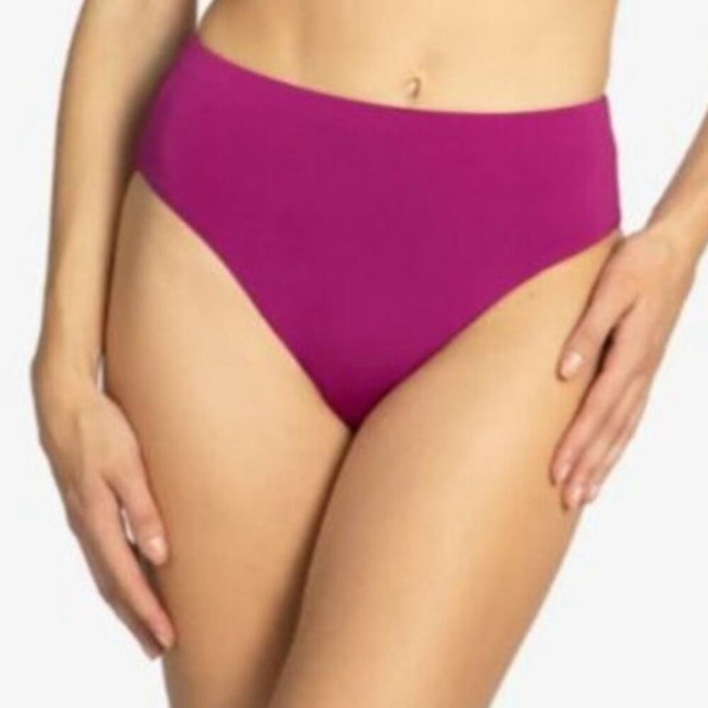 Robin Piccone Ava High Waist Bikini Bottoms :: NWOT